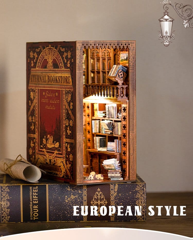 Maqueta Book Nook Eternal Bookstore 23 x 11 cm