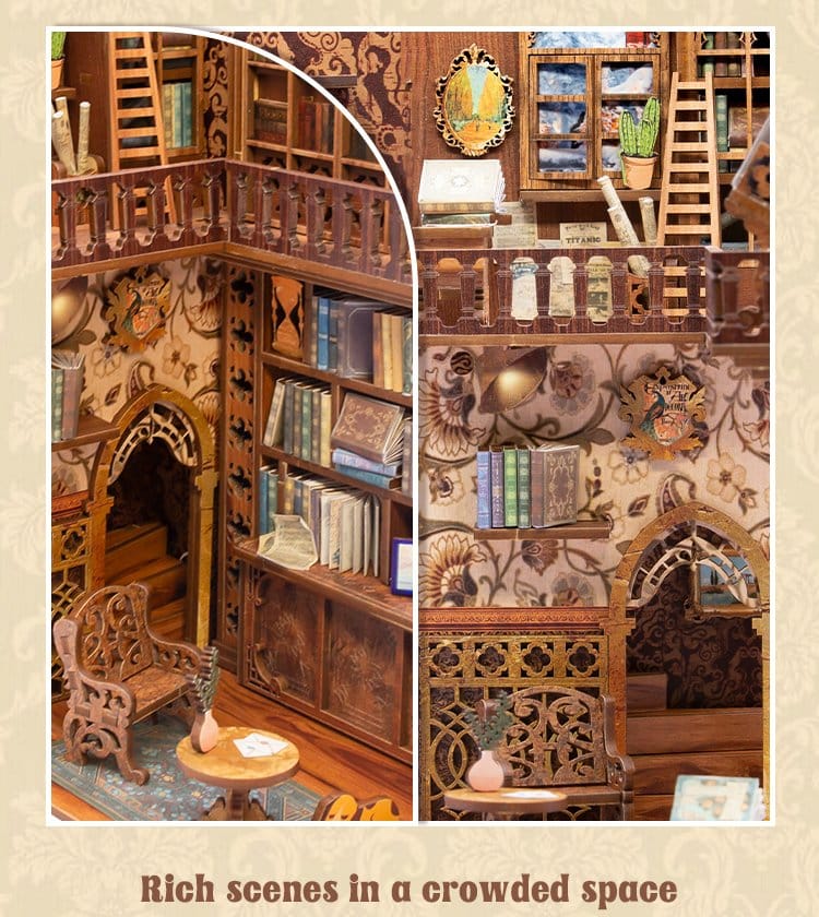 Maqueta Book Nook Eternal Bookstore 23 x 11 cm