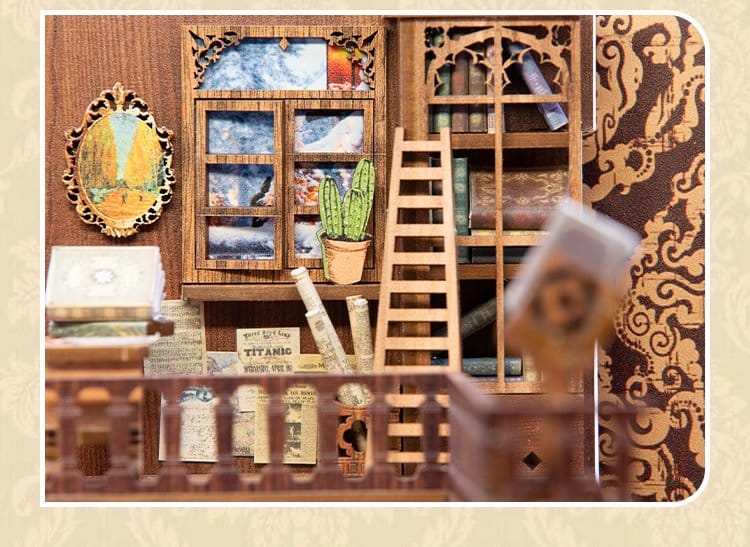 Maqueta Book Nook Eternal Bookstore 23 x 11 cm
