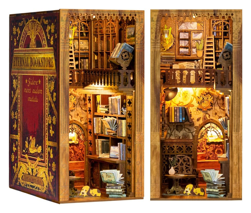 Maqueta Book Nook Eternal Bookstore 23 x 11 cm
