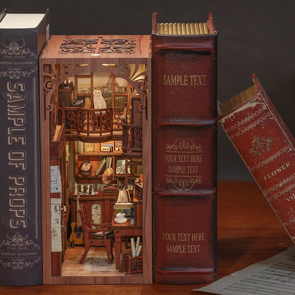 Maqueta Book Nook The Secret Rhythm 23 x 11 cm