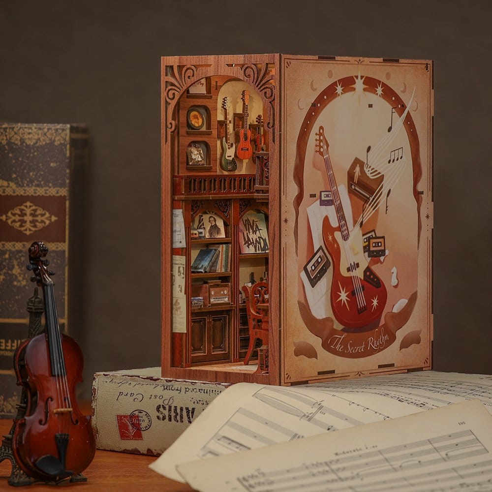 Maqueta Book Nook The Secret Rhythm 23 x 11 cm