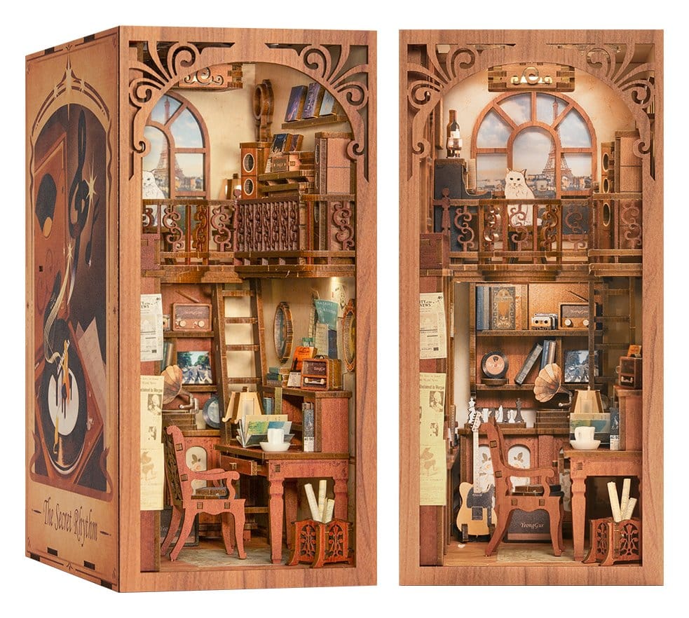 Maqueta Book Nook The Secret Rhythm 23 x 11 cm