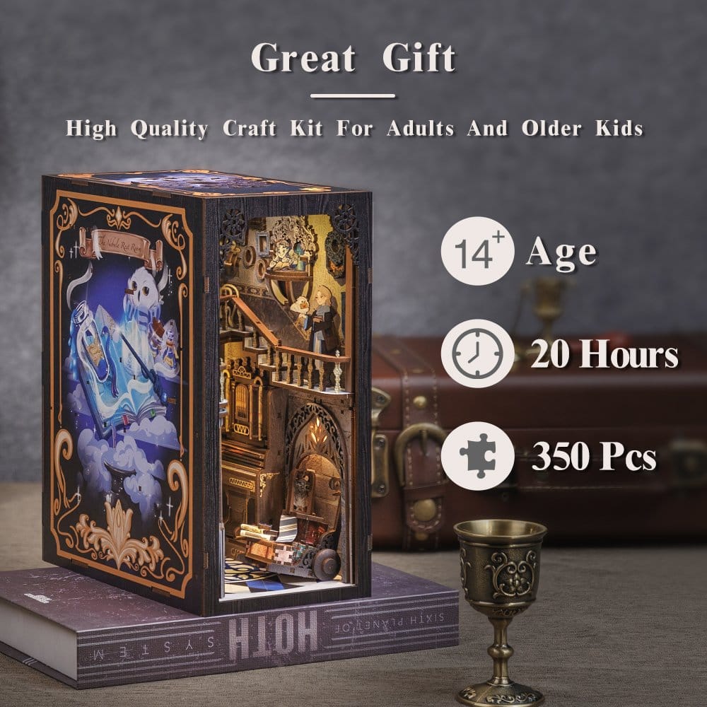 Maqueta Book Nook Nebula Common Room 23 x 11 cm