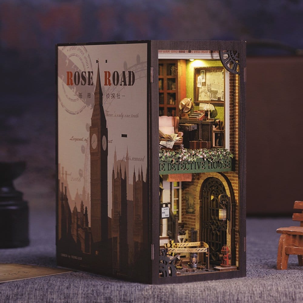 Maqueta Book Nook Rose Detective Agency 23 x 11 cm
