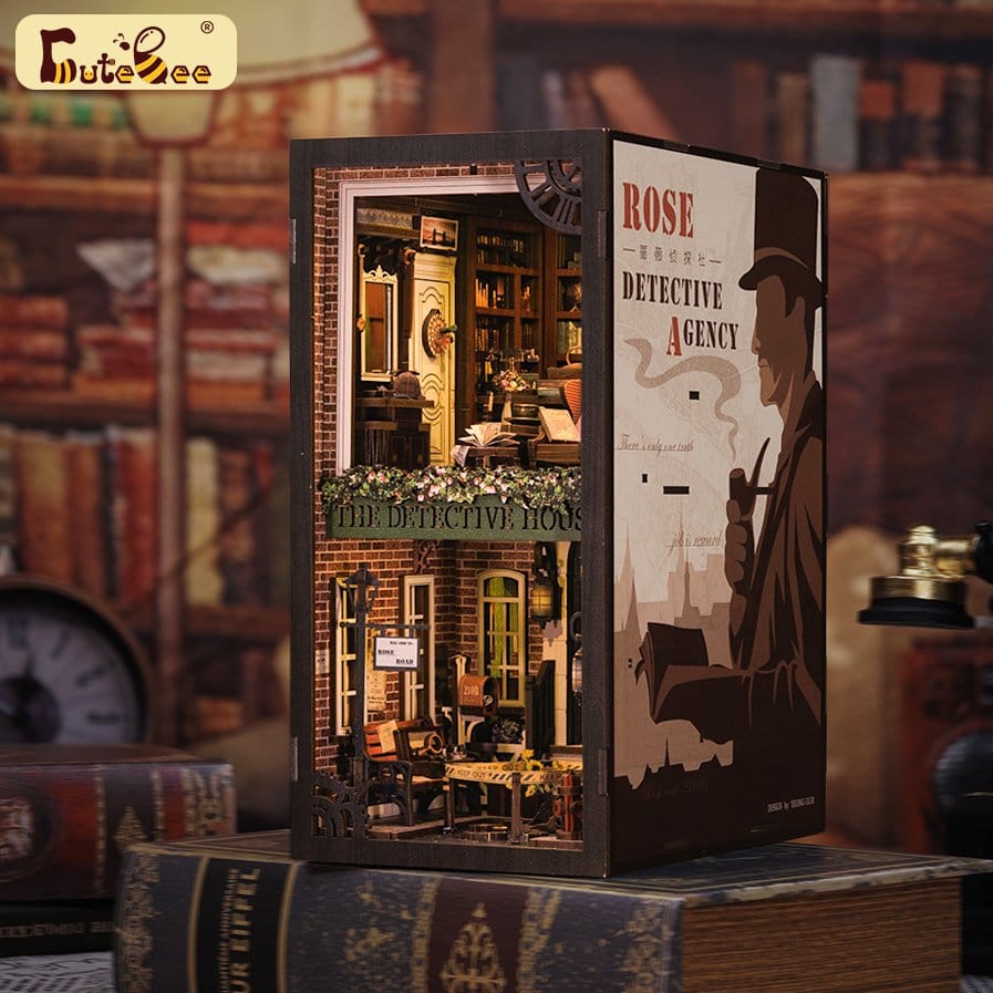 Maqueta Book Nook Rose Detective Agency 23 x 11 cm
