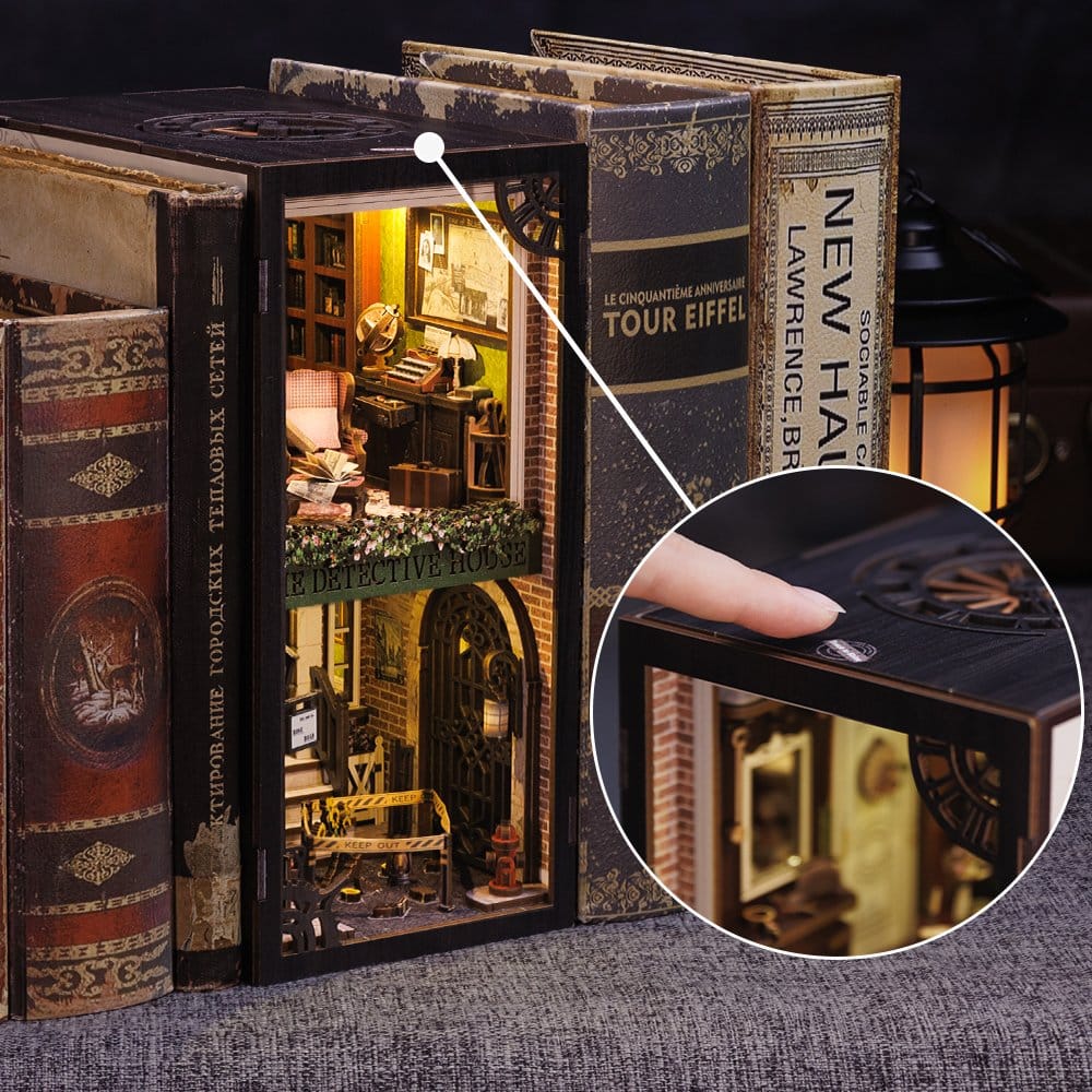 Maqueta Book Nook Rose Detective Agency 23 x 11 cm