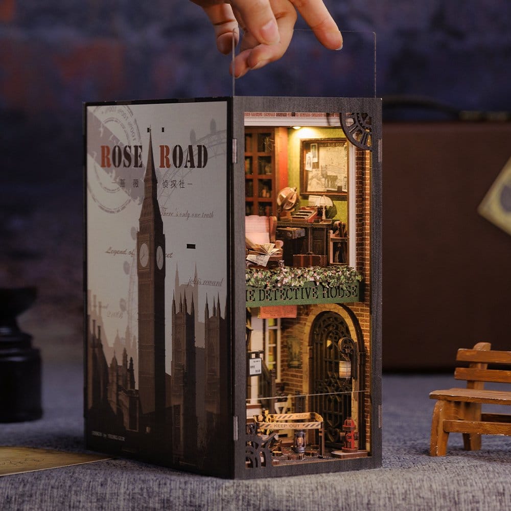 Maqueta Book Nook Rose Detective Agency 23 x 11 cm