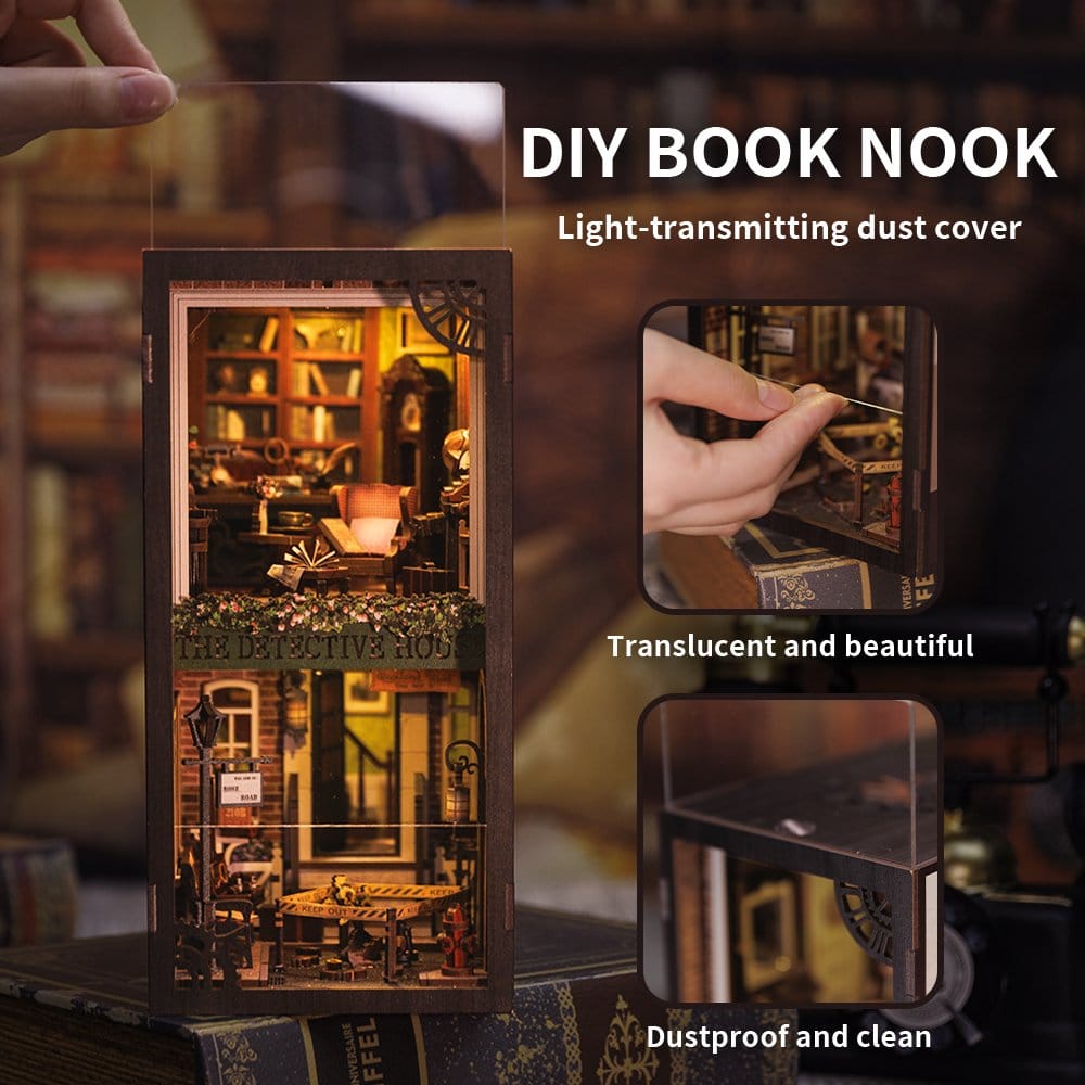 Maqueta Book Nook Rose Detective Agency 23 x 11 cm