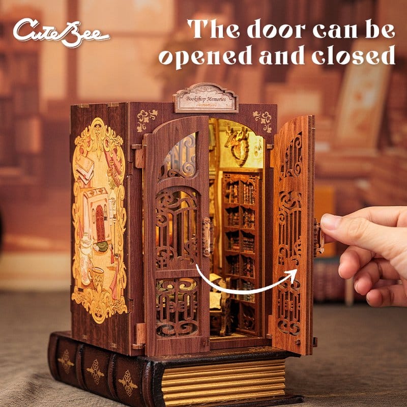 Maqueta Book Nook Bookshop Memories 17 x 10 cm