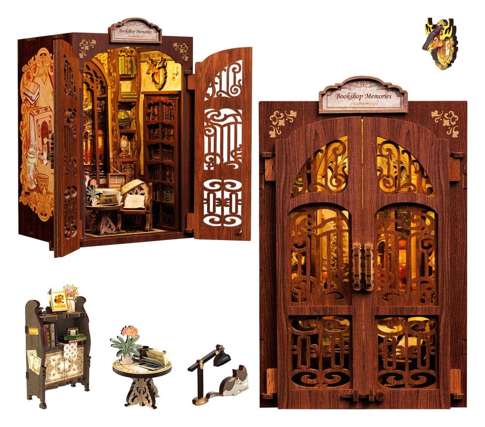 Maqueta Book Nook Bookshop Memories 17 x 10 cm