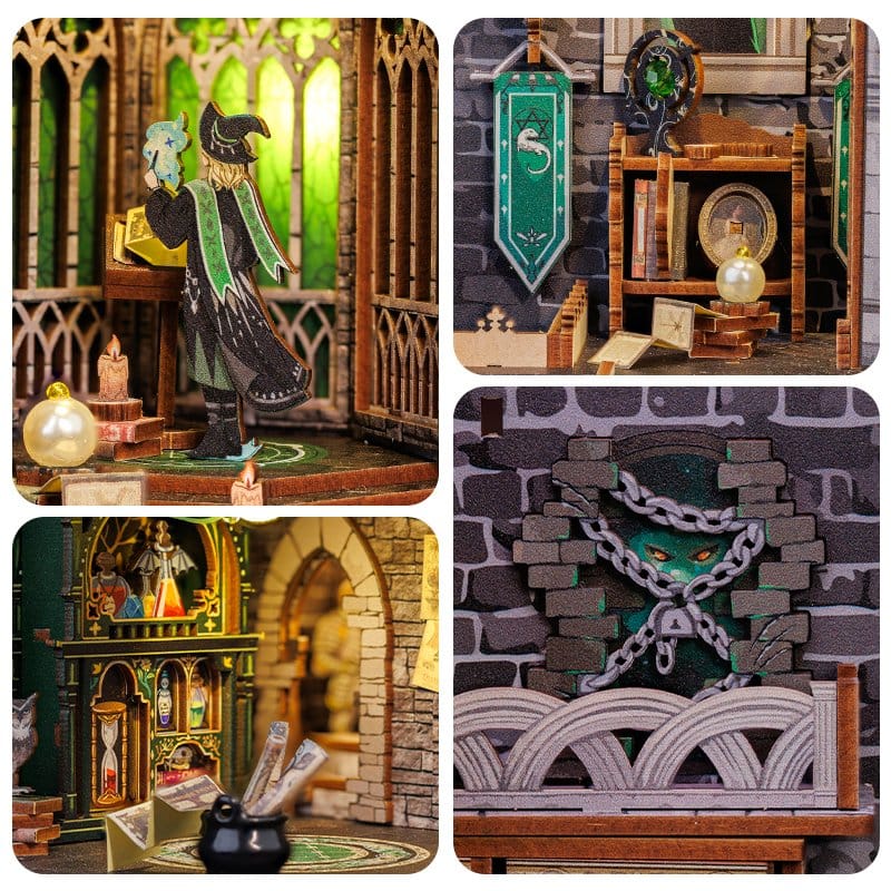 Maqueta Book Nook Darkness Common Room 23 x 11 cm
