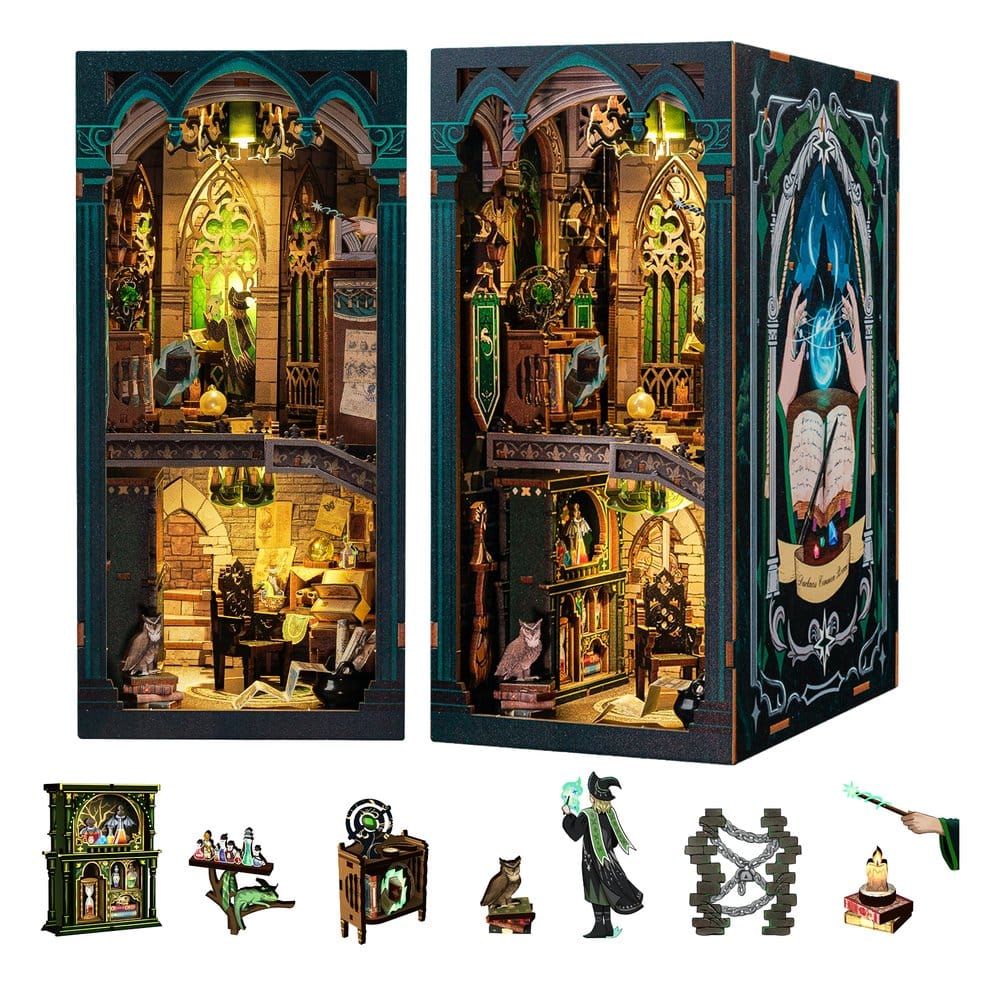 Maqueta Book Nook Darkness Common Room 23 x 11 cm