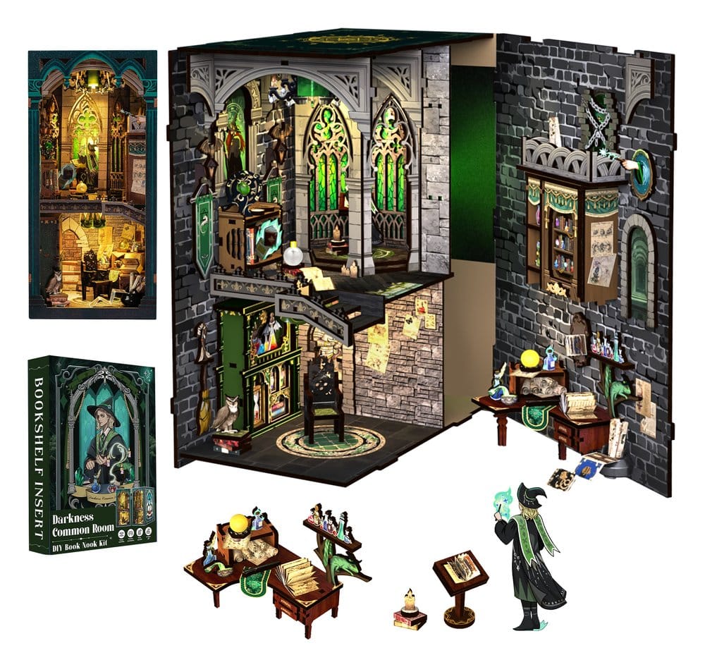 Maqueta Book Nook Darkness Common Room 23 x 11 cm