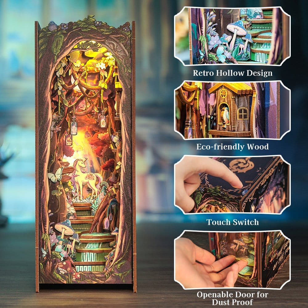 Maqueta Book Nook The Grace of Forest 22 x 8 cm