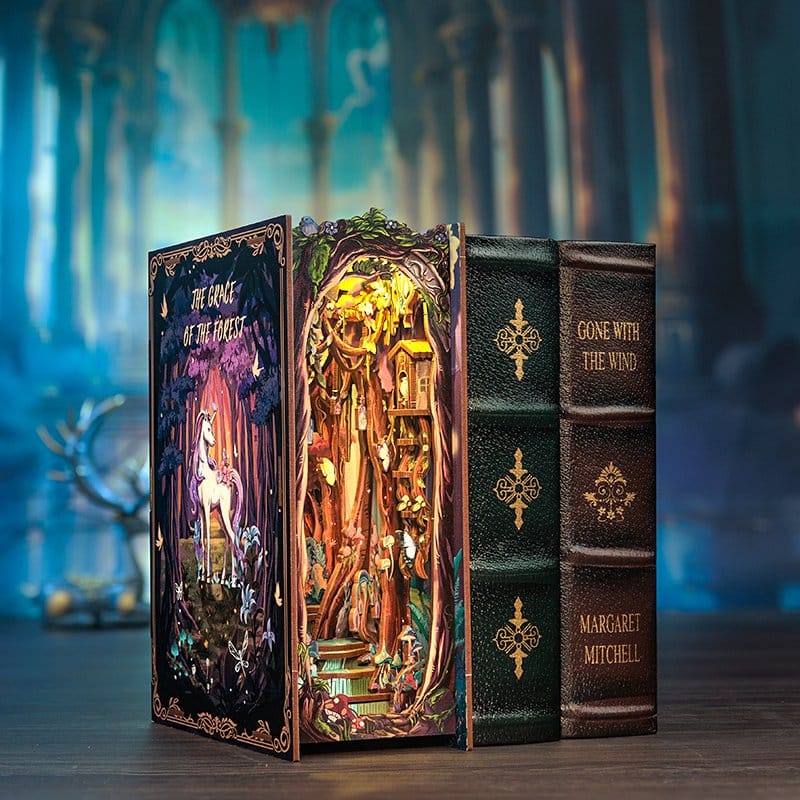 Maqueta Book Nook The Grace of Forest 22 x 8 cm