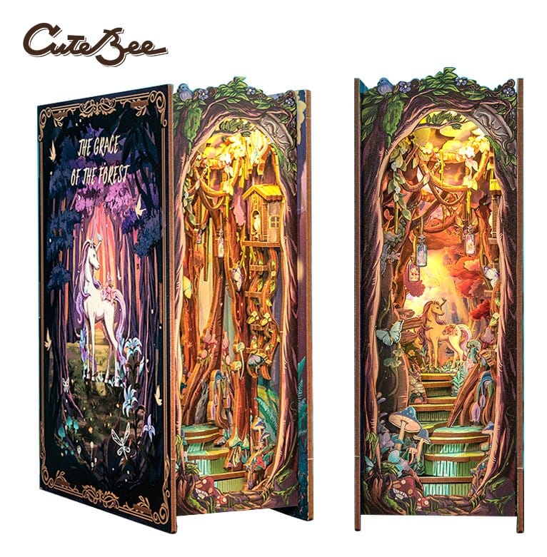 Maqueta Book Nook The Grace of Forest 22 x 8 cm