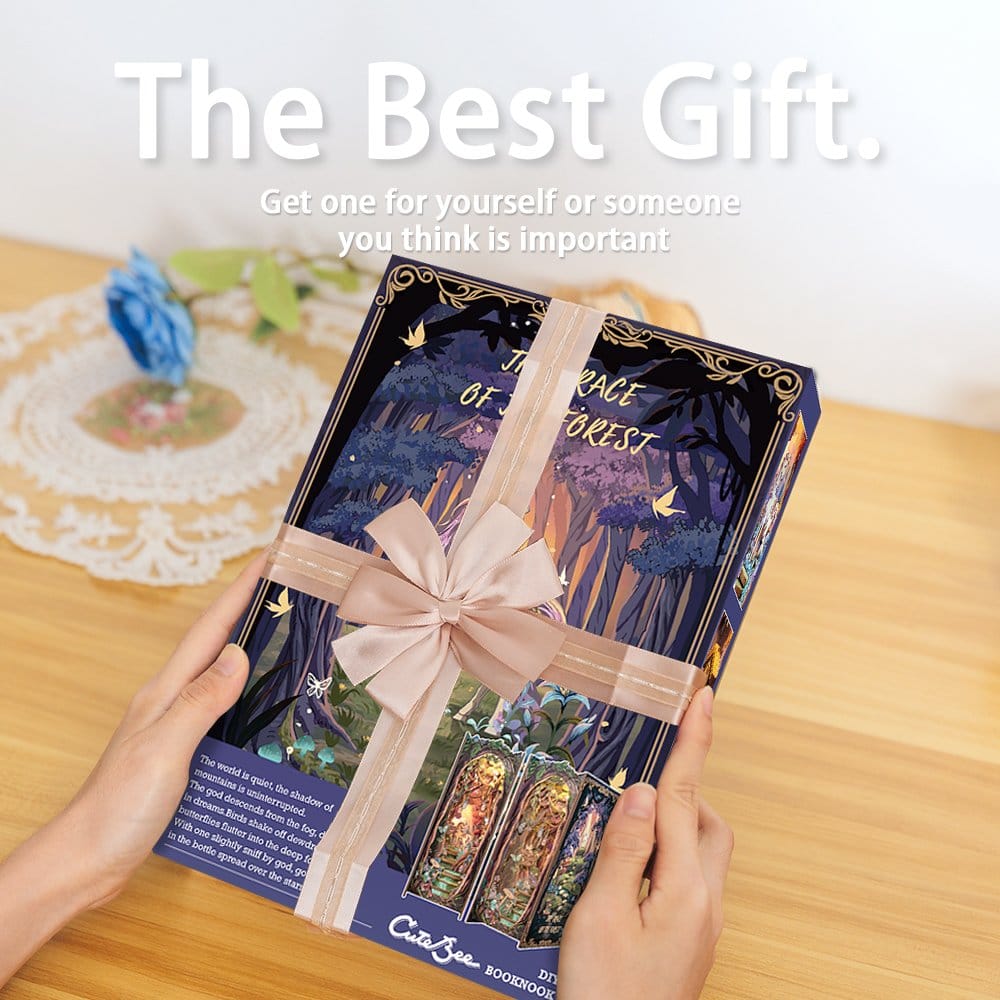 Maqueta Book Nook The Grace of Forest 22 x 8 cm