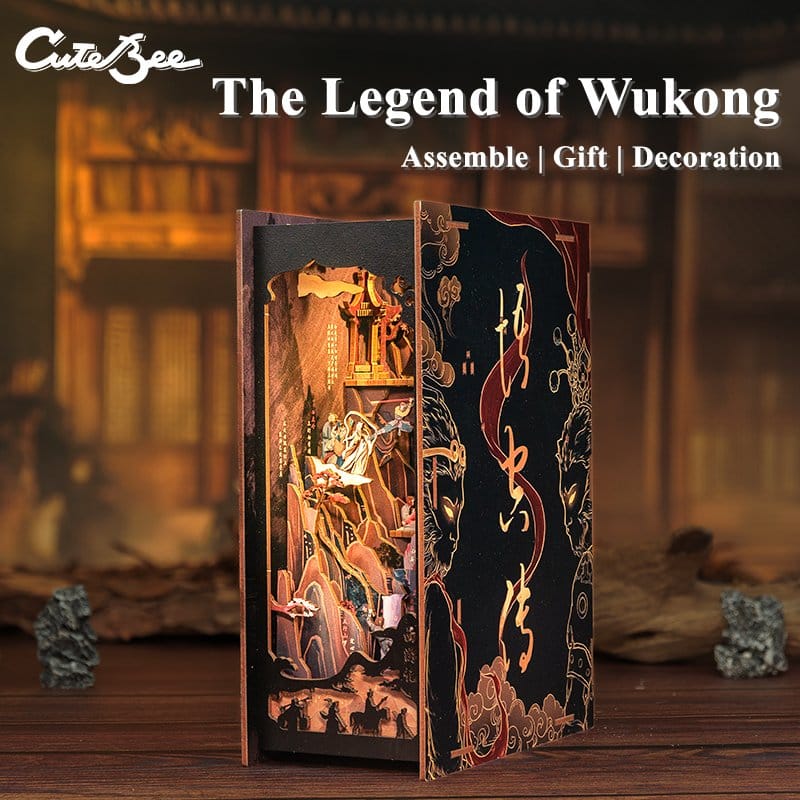 Maqueta Book Nook The Legend of Wukong 22 x 8 cm