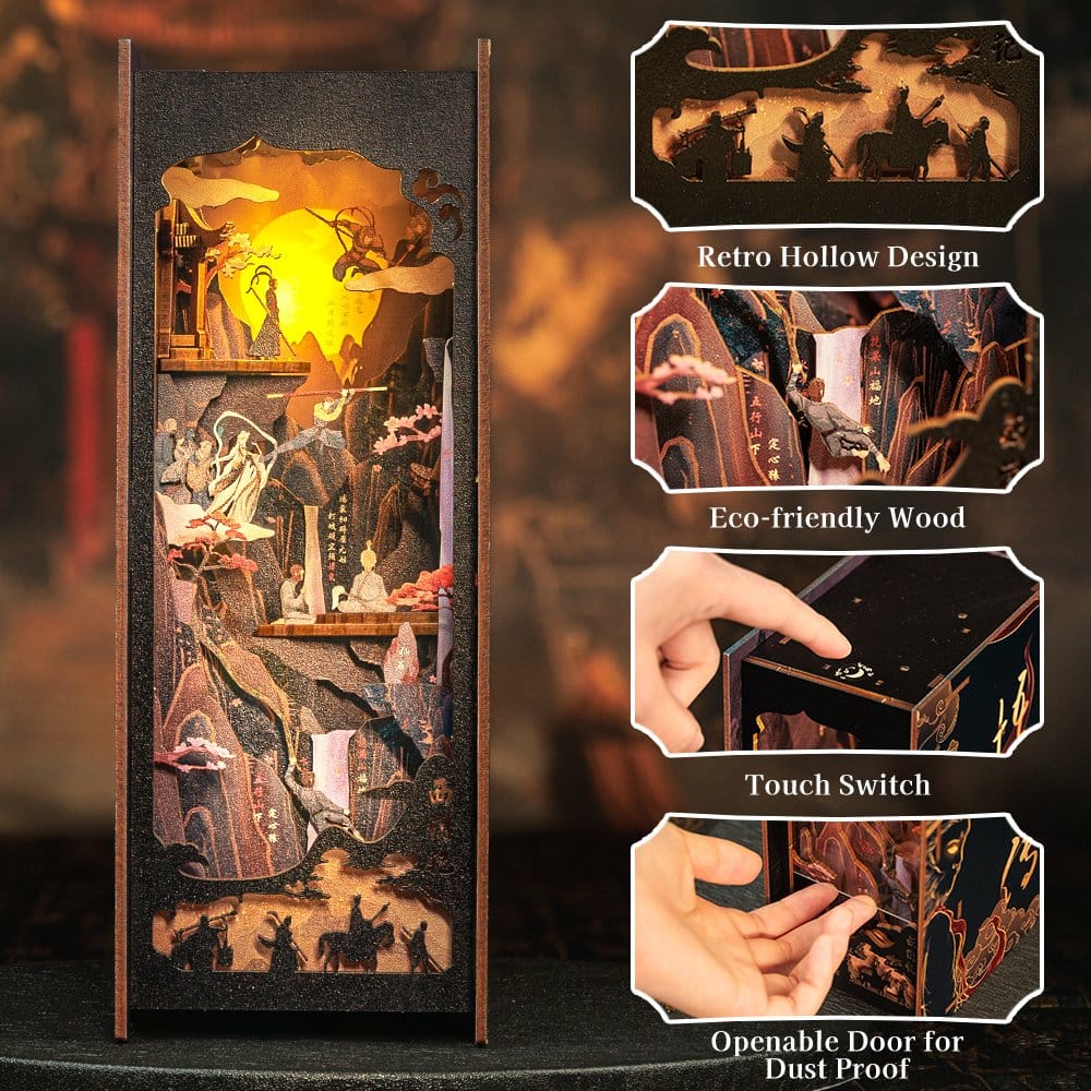 Maqueta Book Nook The Legend of Wukong 22 x 8 cm