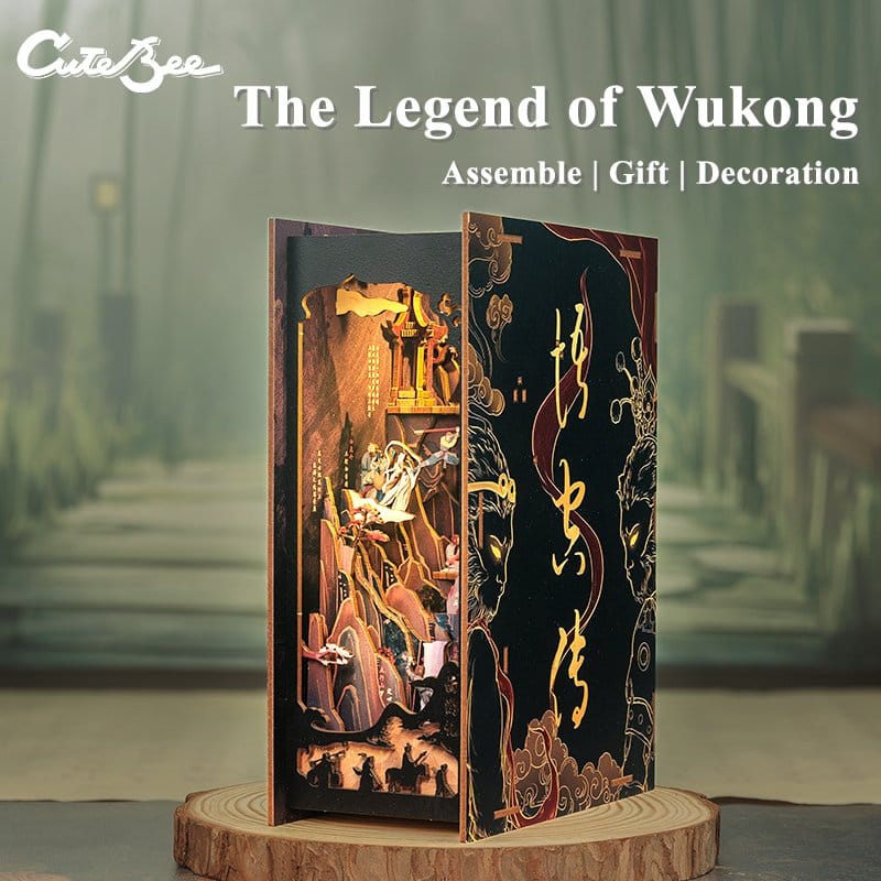 Maqueta Book Nook The Legend of Wukong 22 x 8 cm