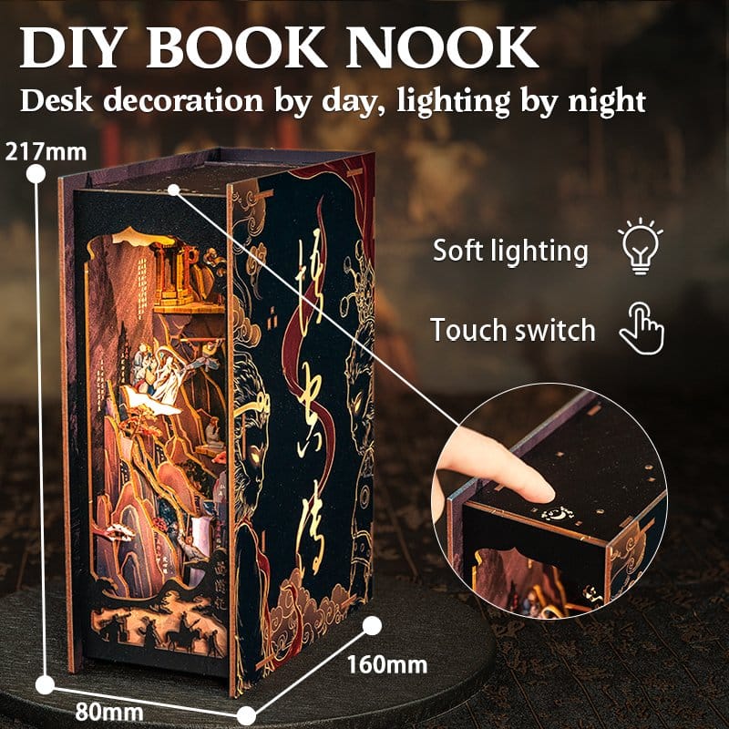Maqueta Book Nook The Legend of Wukong 22 x 8 cm