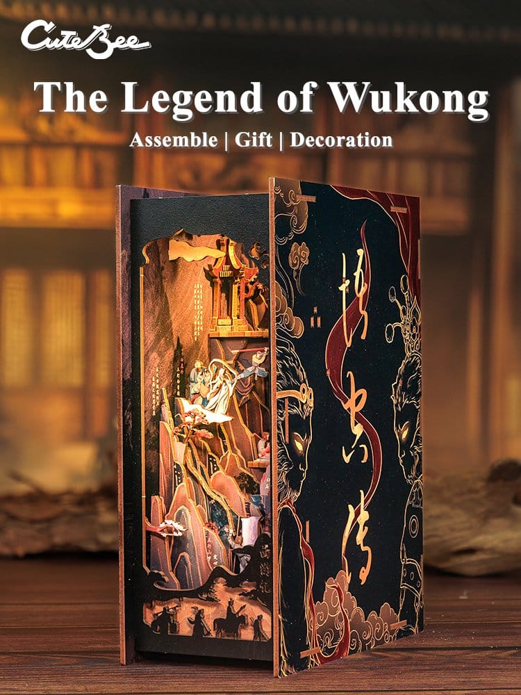 Maqueta Book Nook The Legend of Wukong 22 x 8 cm
