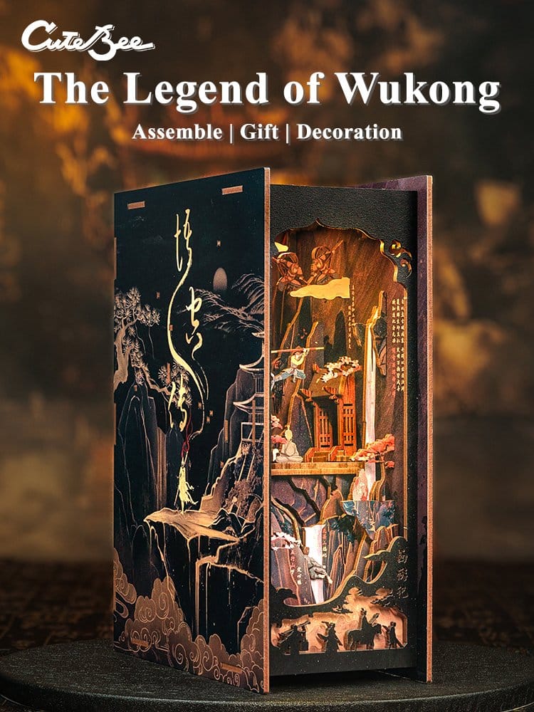 Maqueta Book Nook The Legend of Wukong 22 x 8 cm