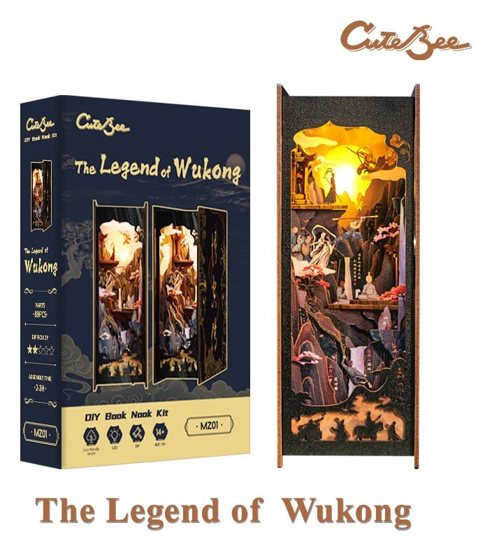 Maqueta Book Nook The Legend of Wukong 22 x 8 cm