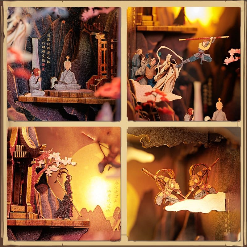 Maqueta Book Nook The Legend of Wukong 22 x 8 cm
