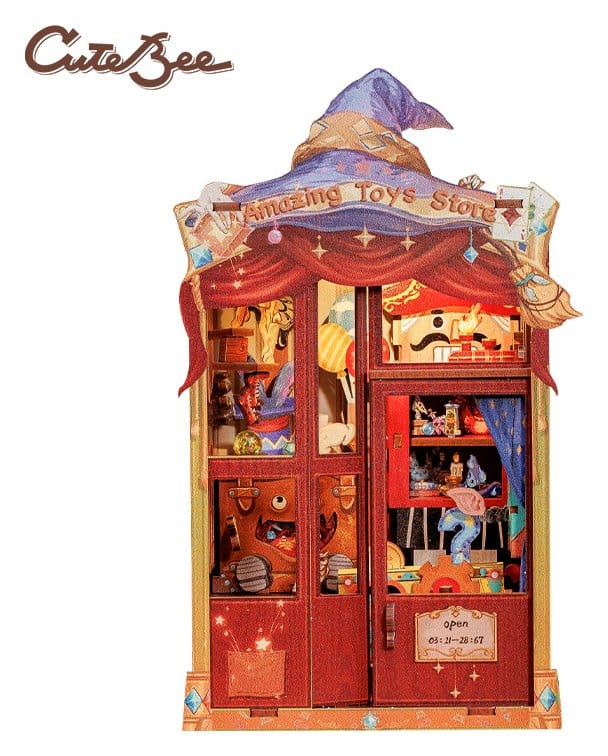 Maqueta Book Nook Amazing Toy Store 17 x 12 cm Frikytopia