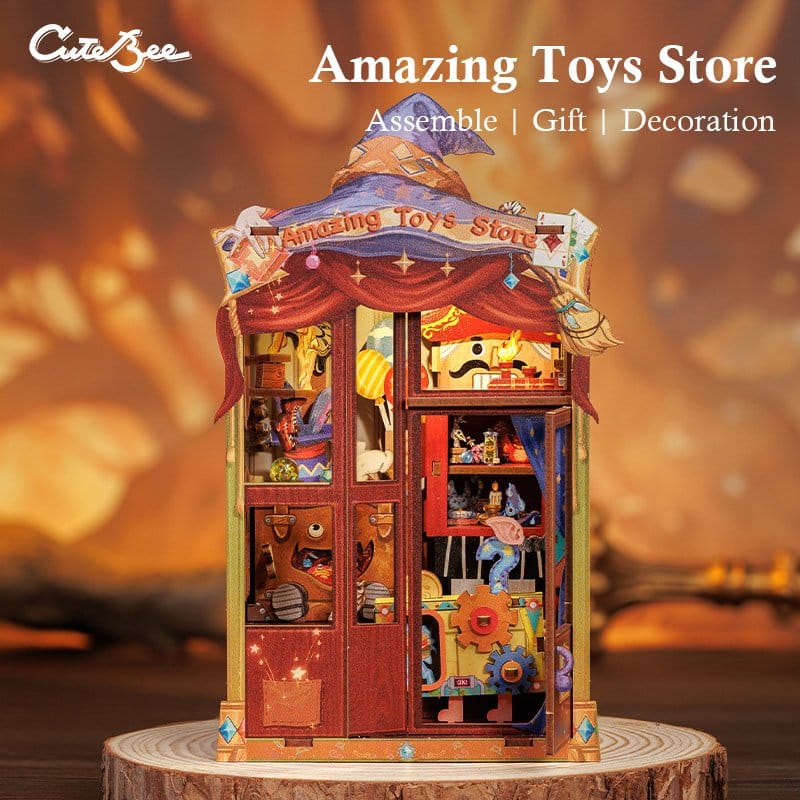 Maqueta Book Nook Amazing Toy Store 17 x 12 cm