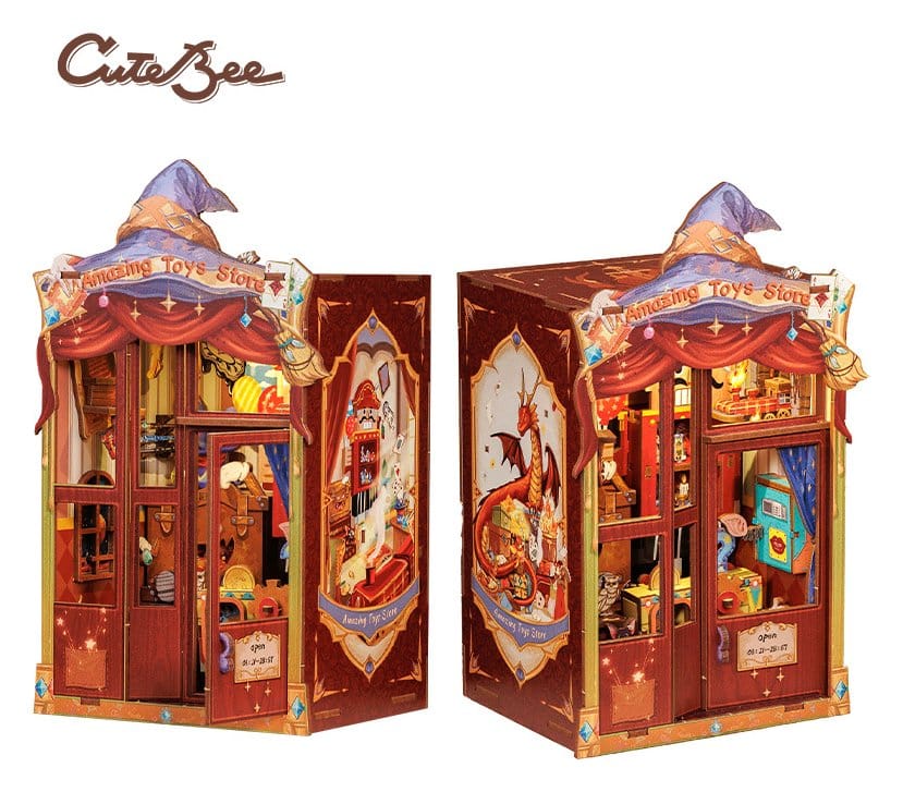 Maqueta Book Nook Amazing Toy Store 17 x 12 cm