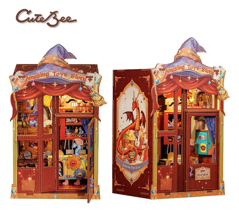 Maqueta Book Nook Amazing Toy Store 17 x 12 cm
