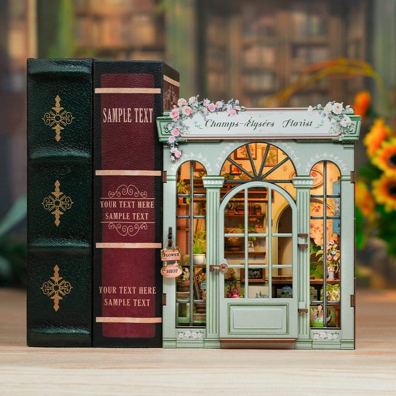 Maqueta Model Kit Miniature House Champs-Élysées Florist 18 x 16 cm