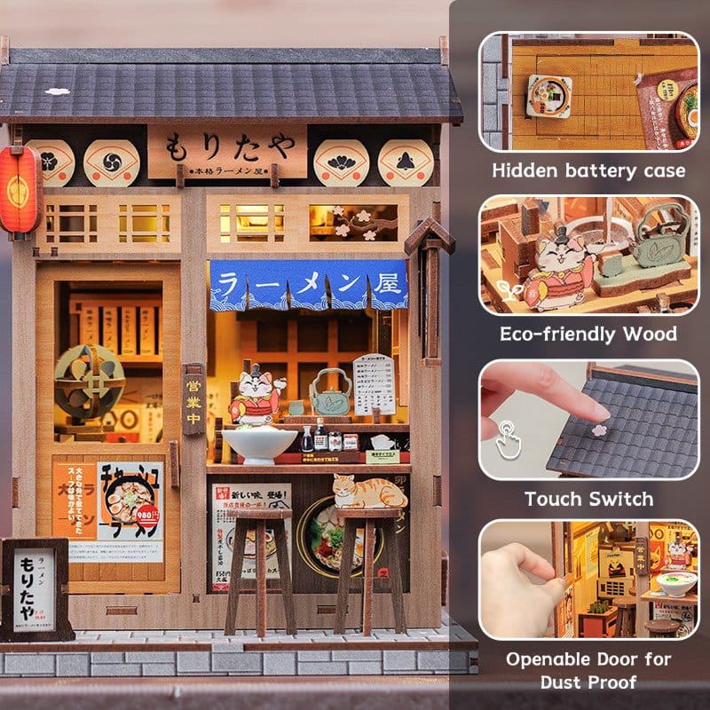 Maqueta Model Kit Miniature House Morita-Ya 21 x 16 cm