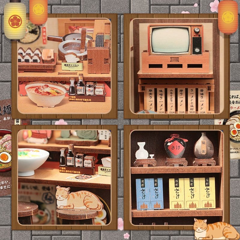 Maqueta Model Kit Miniature House Morita-Ya 21 x 16 cm