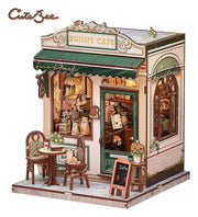 Maqueta Model Kit Miniature House Sunny Cafe 20 x 16 cm