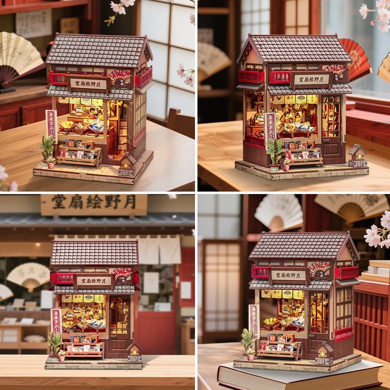 Maqueta Model Kit Miniature House Tsukino Eogi-dou 19 x 14 cm