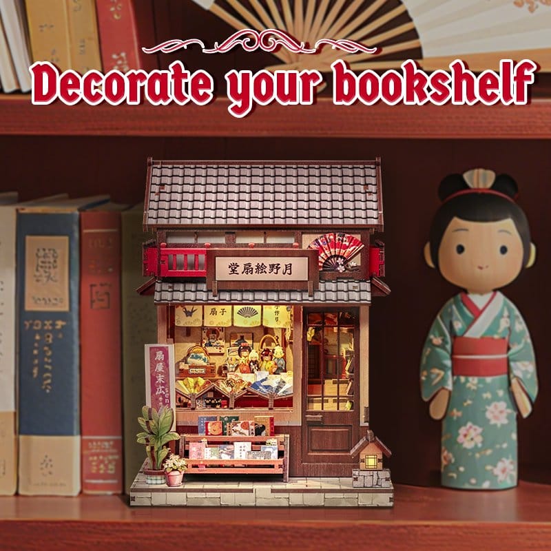 Maqueta Model Kit Miniature House Tsukino Eogi-dou 19 x 14 cm