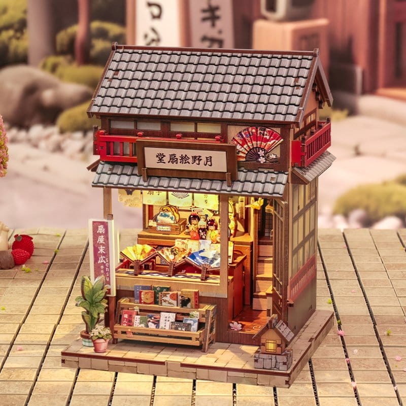 Maqueta Model Kit Miniature House Tsukino Eogi-dou 19 x 14 cm