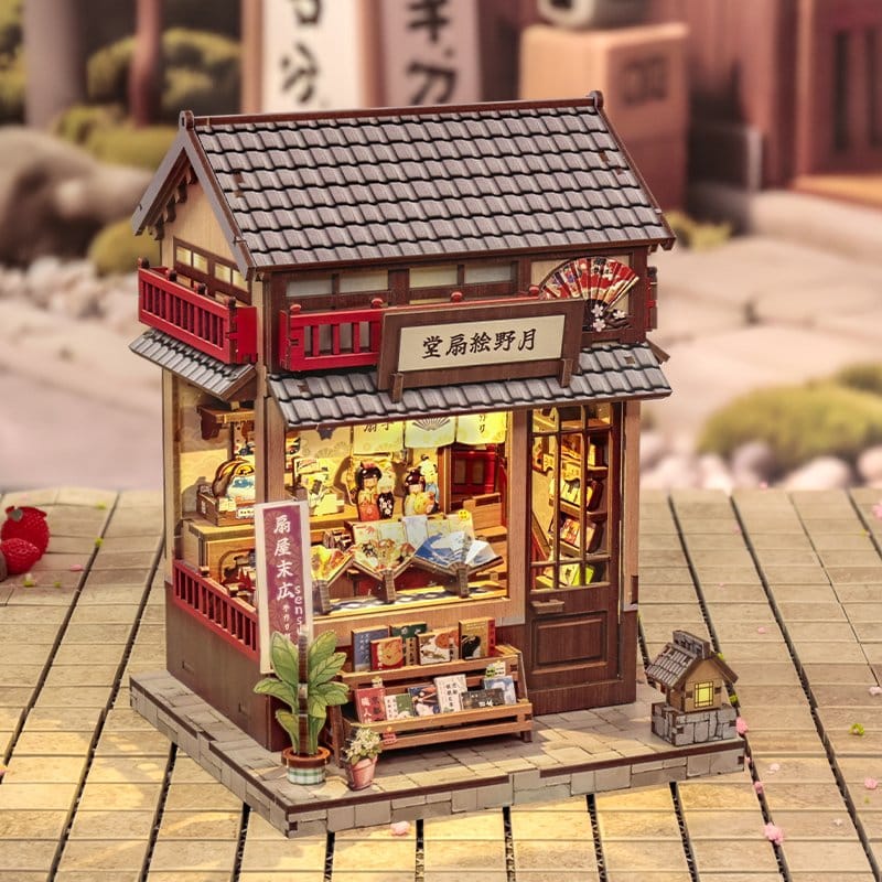 Maqueta Model Kit Miniature House Tsukino Eogi-dou 19 x 14 cm