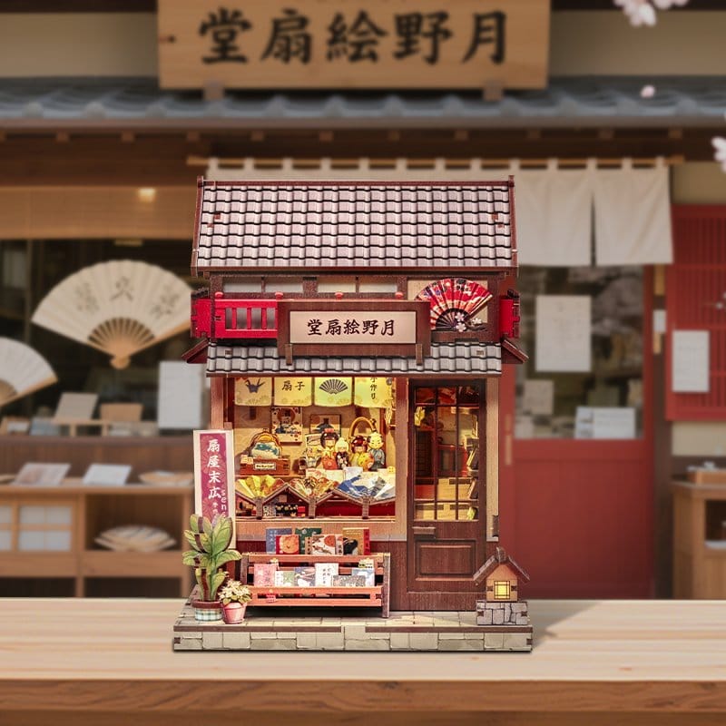 Maqueta Model Kit Miniature House Tsukino Eogi-dou 19 x 14 cm