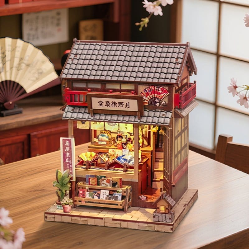 Maqueta Model Kit Miniature House Tsukino Eogi-dou 19 x 14 cm