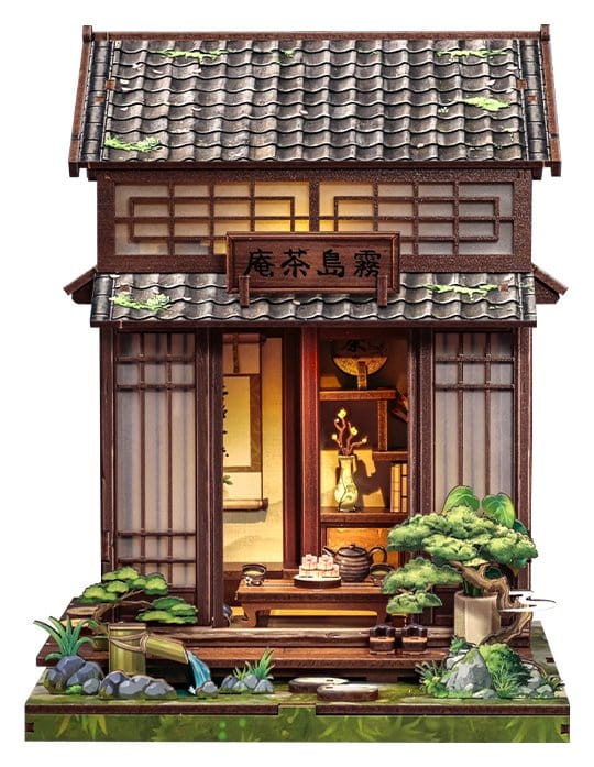 Maqueta Model Kit Miniature House Kirishima Cha-an 19 x 14 cm Frikytopia