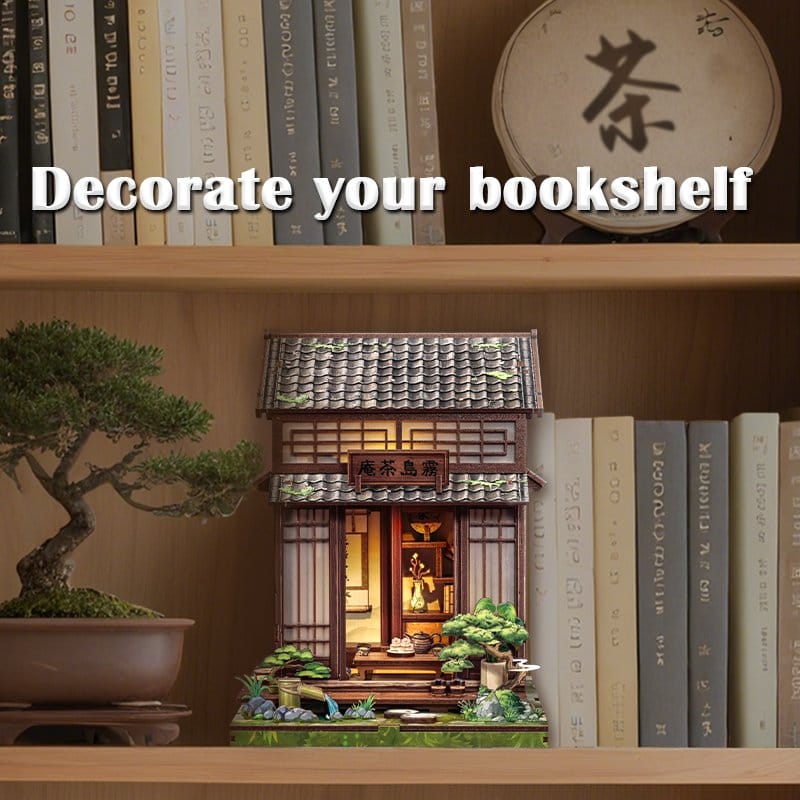 Maqueta Model Kit Miniature House Kirishima Cha-an 19 x 14 cm