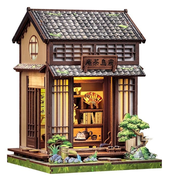 Maqueta Model Kit Miniature House Kirishima Cha-an 19 x 14 cm