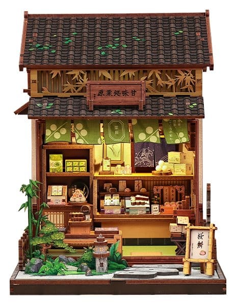 Maqueta Model Kit Miniature House Kanmi-dokoro Kurihara 19 x 15 cm Frikytopia