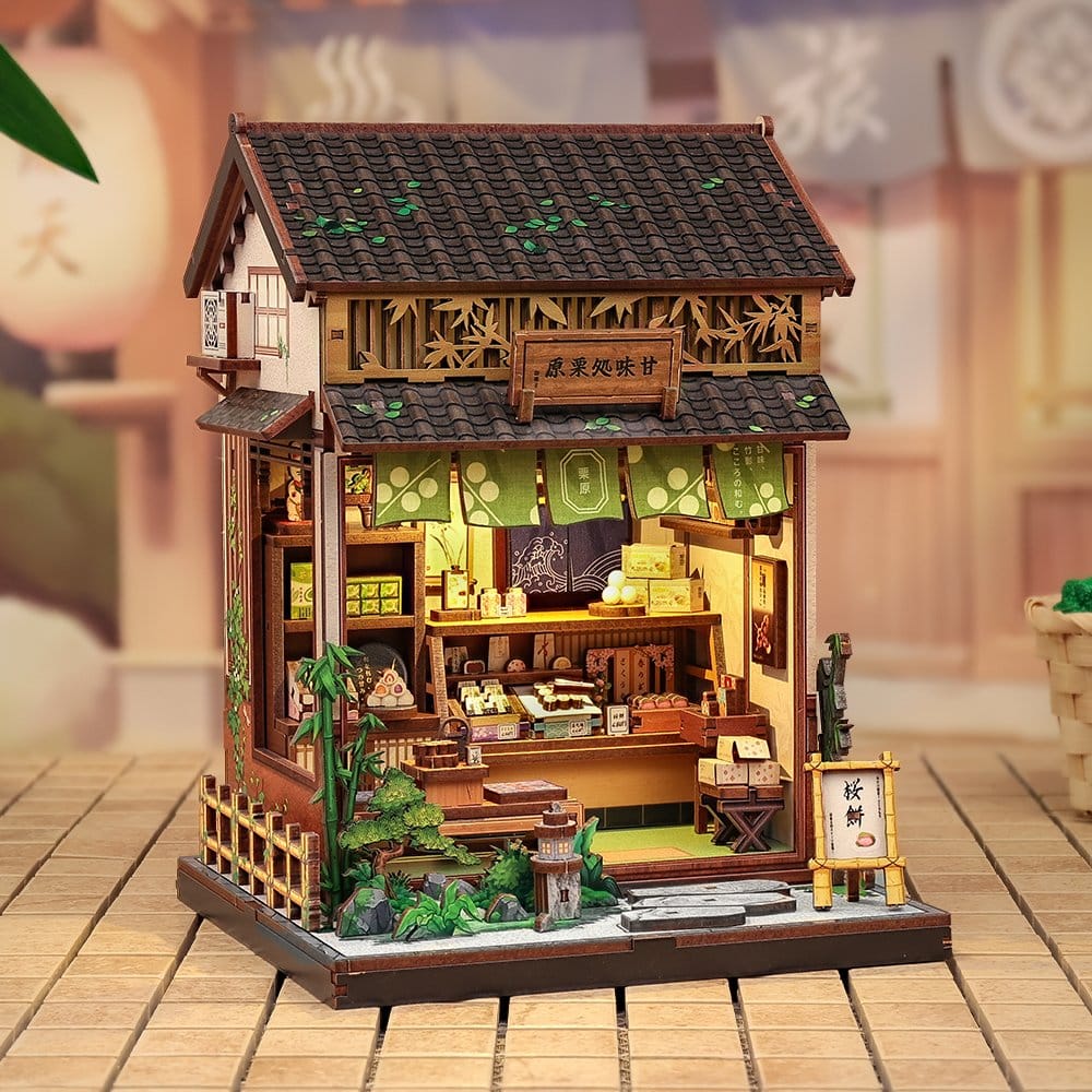 Maqueta Model Kit Miniature House Kanmi-dokoro Kurihara 19 x 15 cm