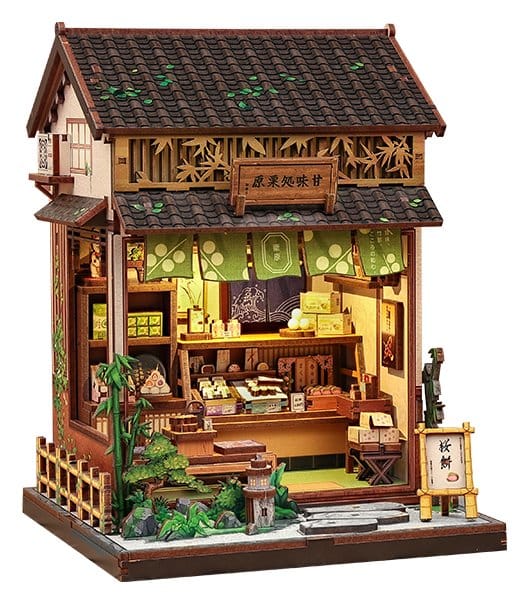 Maqueta Model Kit Miniature House Kanmi-dokoro Kurihara 19 x 15 cm